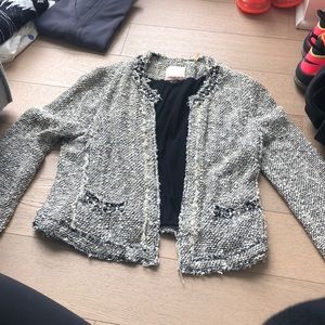Rebecca Taylor tweed/studded jacket